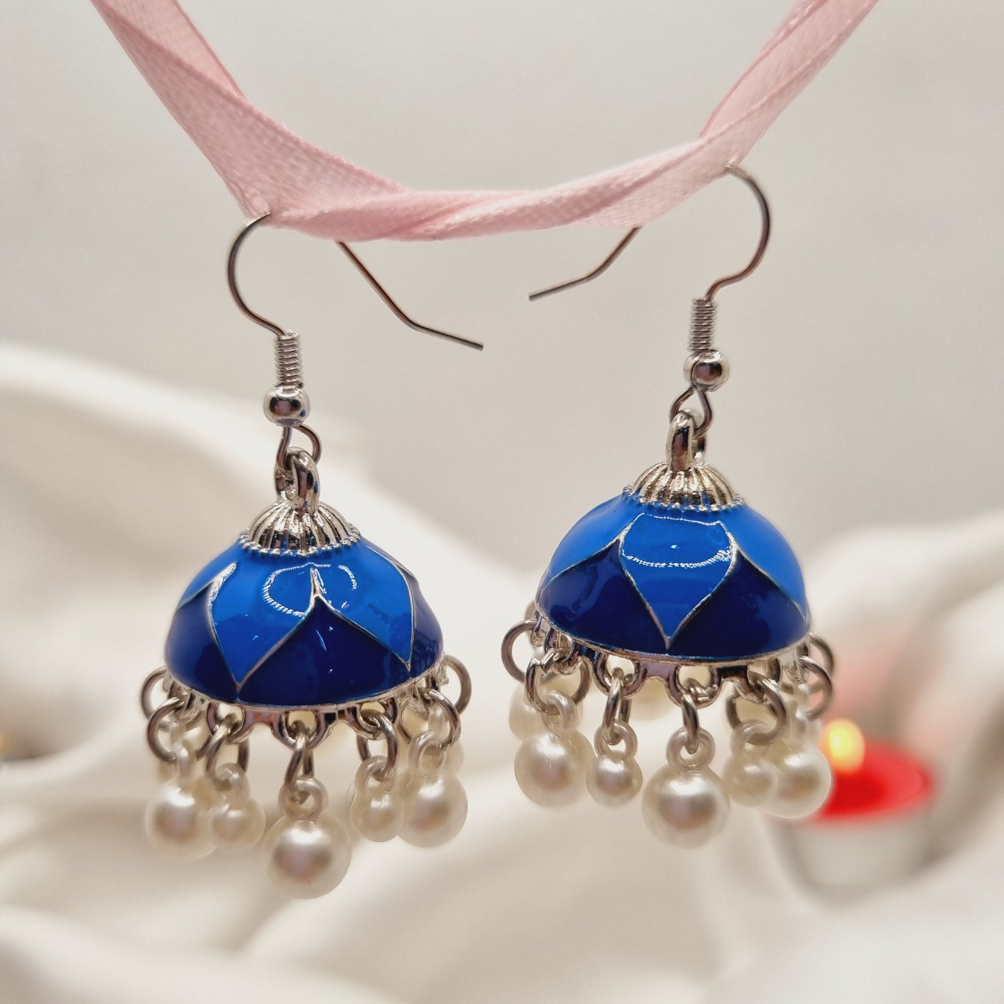Royal Azure Jhumka