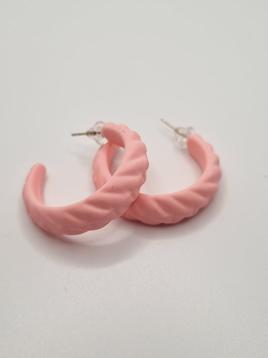 Velvet Twist Hoops