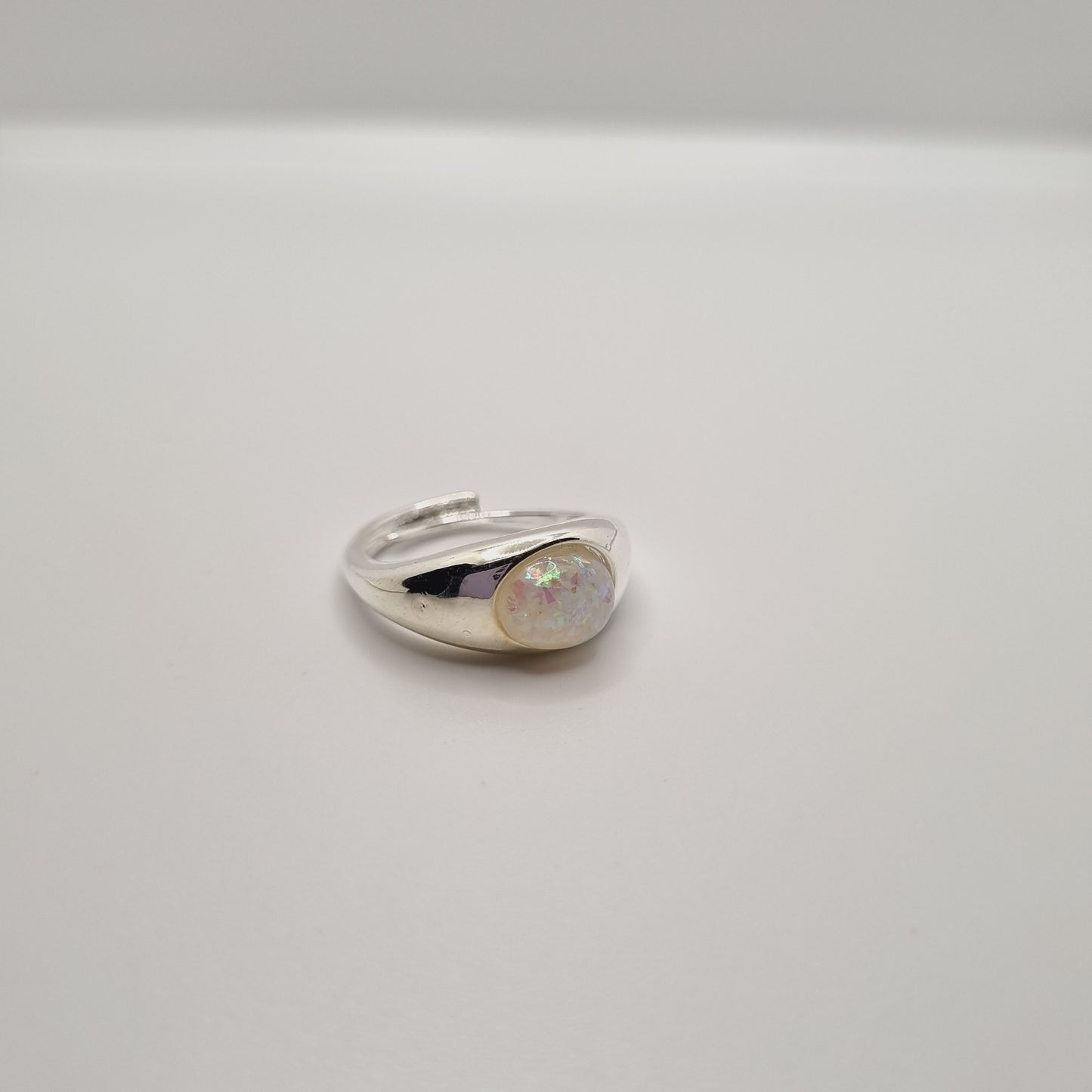 Silver Stone Ring