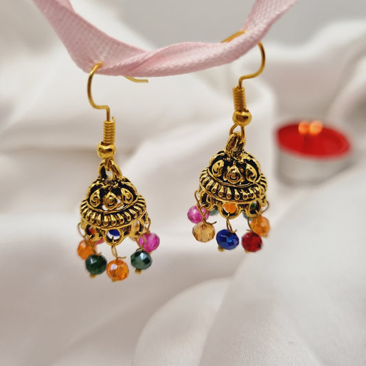 Rainbow Delight Jhumka