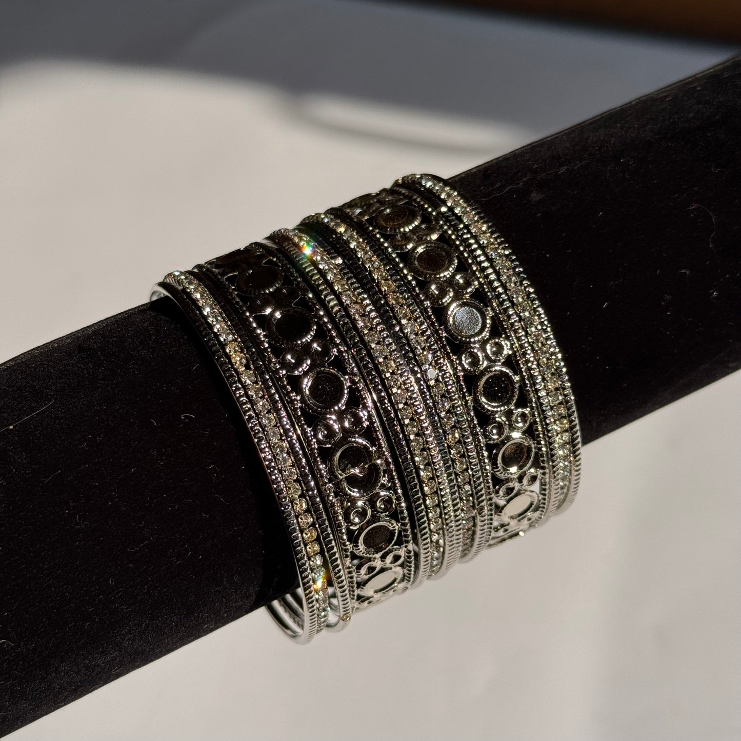 Midnight Mirror Bangles