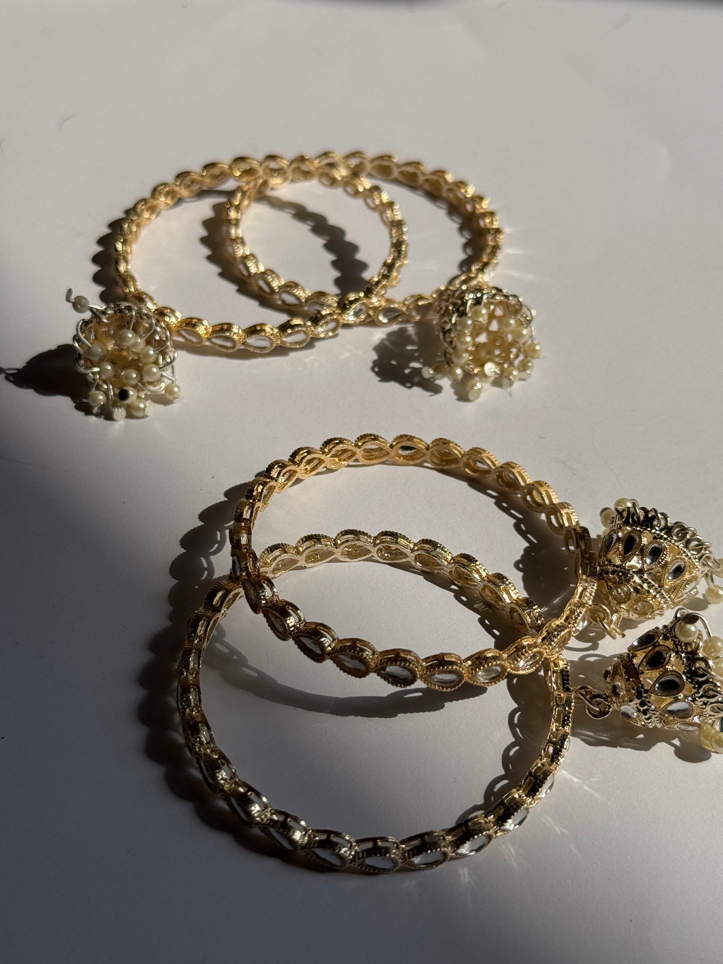Kundan Dagler Bangles